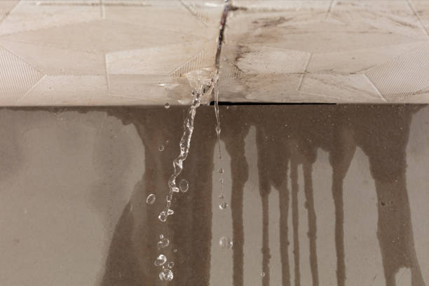 Professional Flood Damage Cleanup technician working in Hawthorne, NJ